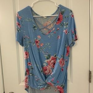 Flower tee